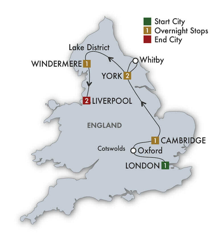 2021 Best of Northern England - 8 Days/7 Nights
