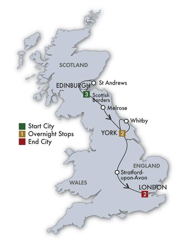 2021 Great British Cities - 8 Days/7 Nights