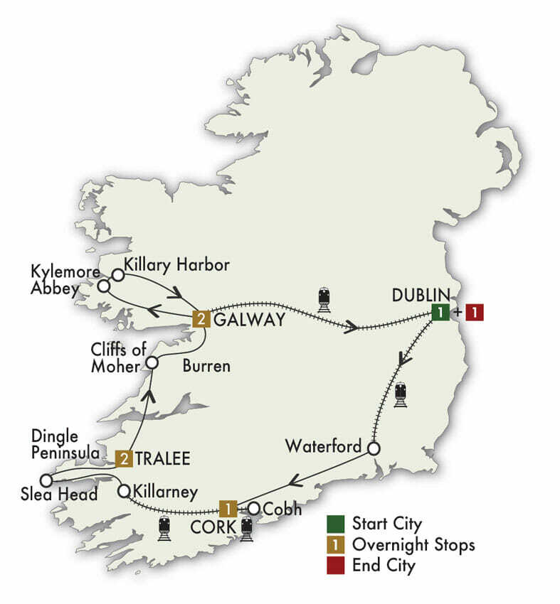 2020 Ireland by Road and Rail - 8 Days/7 Nights