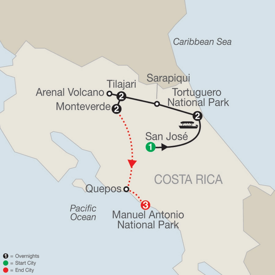 Natural Wonders of Costa Rica with Manuel Antonio