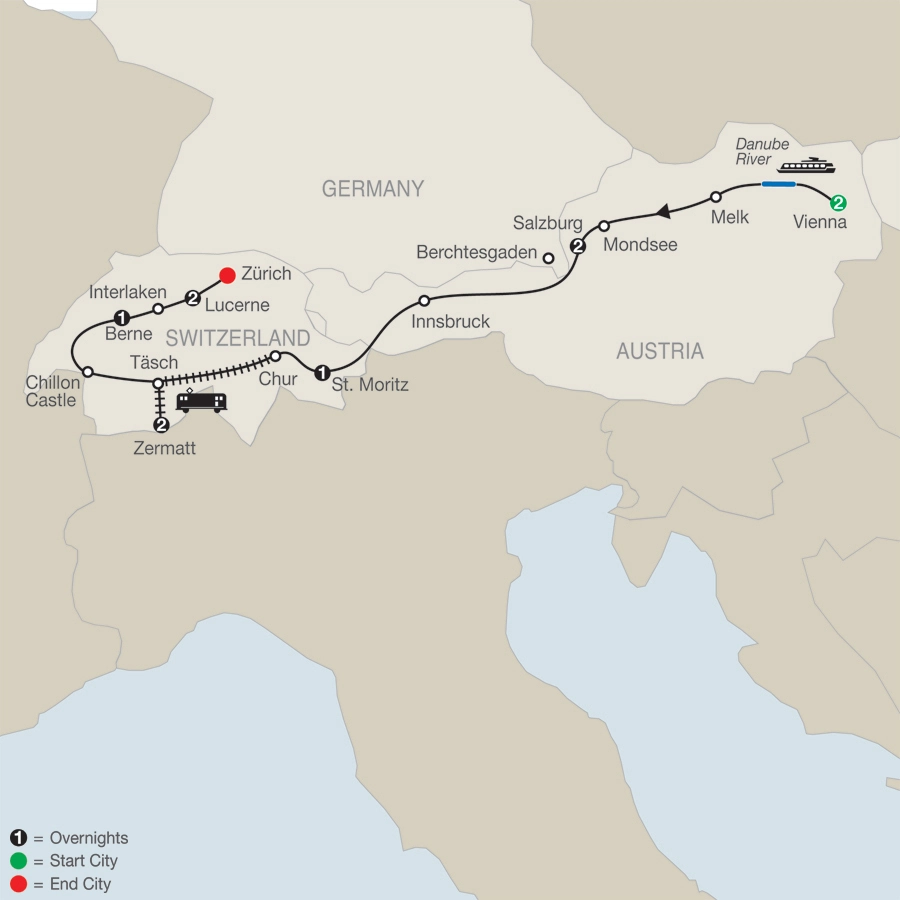 The Best of Austria & Switzerland