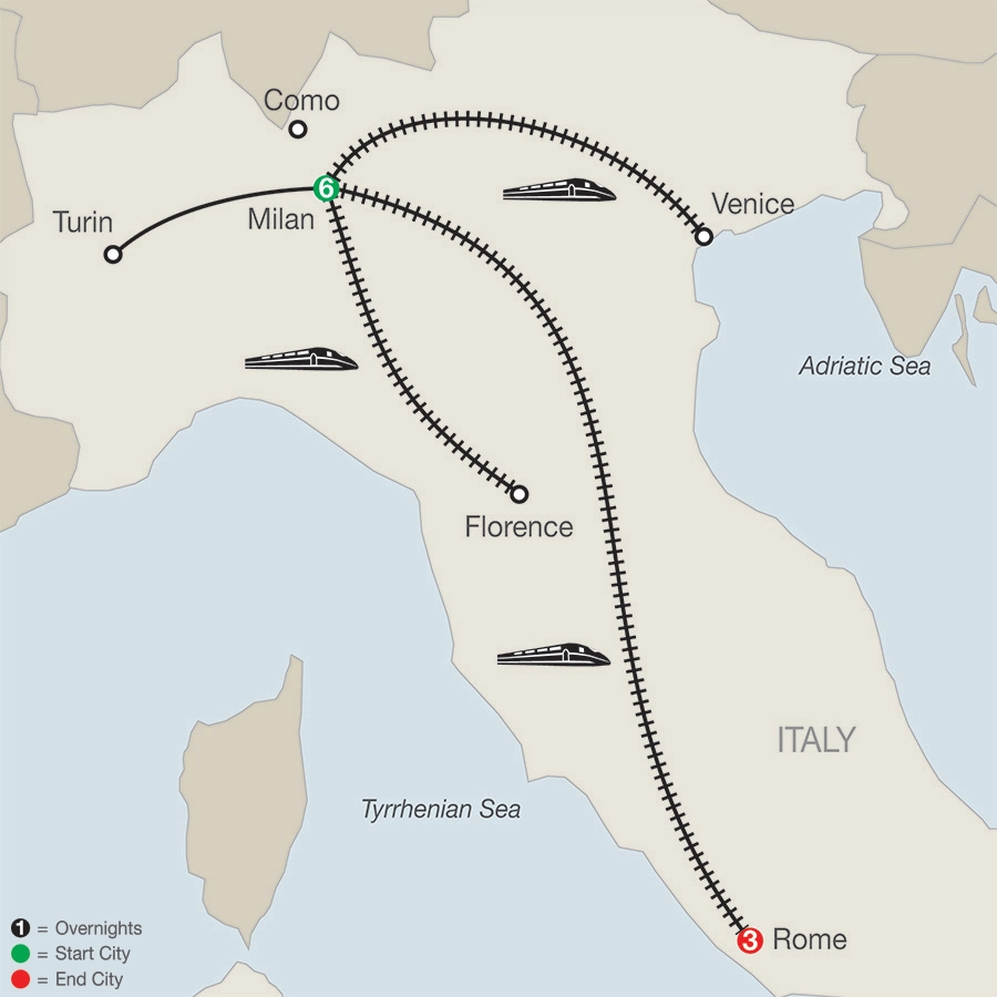 Splendors of Italy with Rome