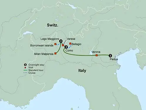 Gardens and Villas of the Italian Lakes