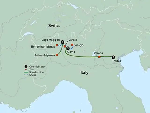 Gardens and Villas of the Italian Lakes