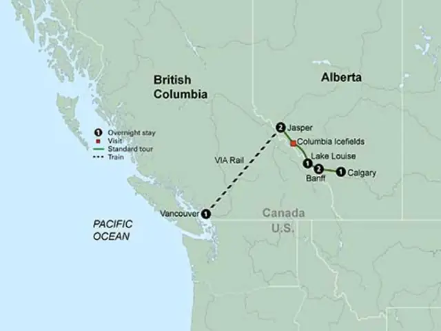 Canadian Rockies by Train