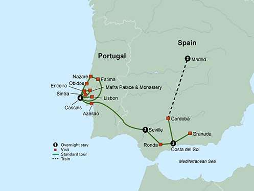 Spain's Costa del Sol & The Portuguese Riviera