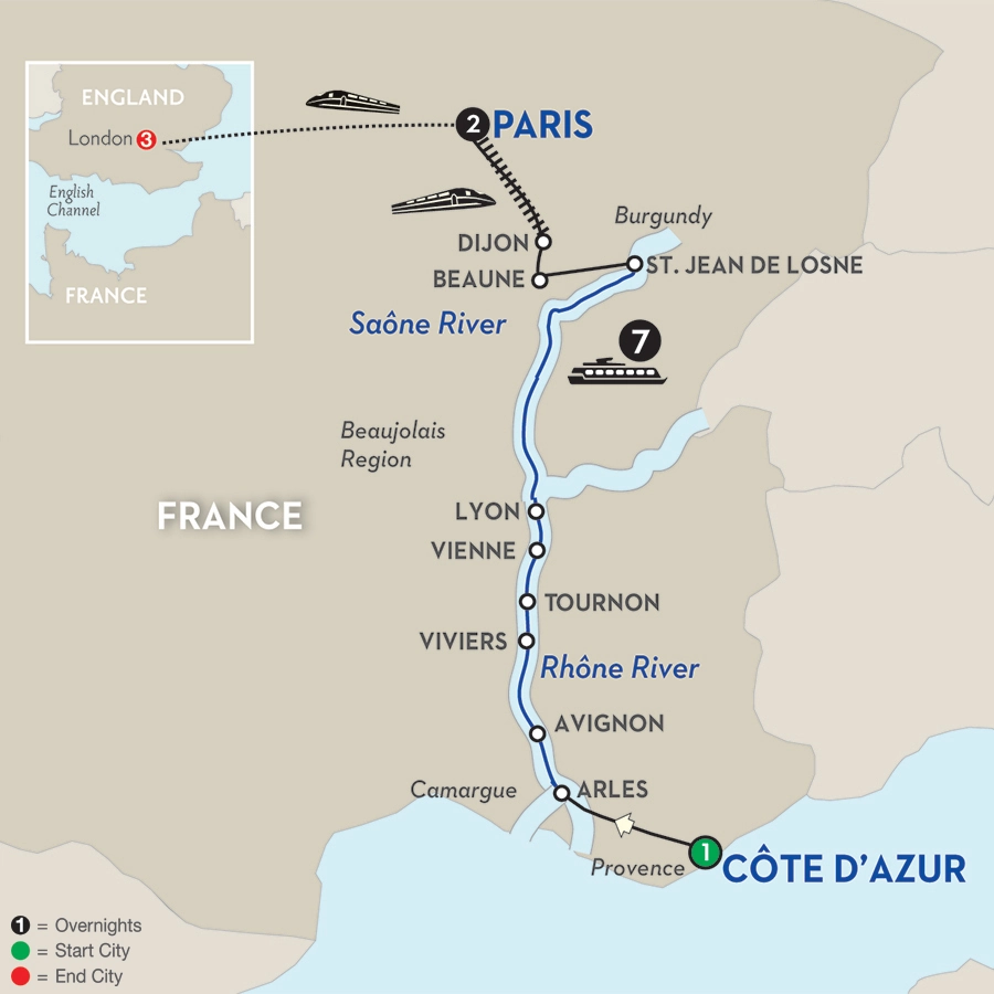 Sounds of Jazz from Burgundy & Provence with London