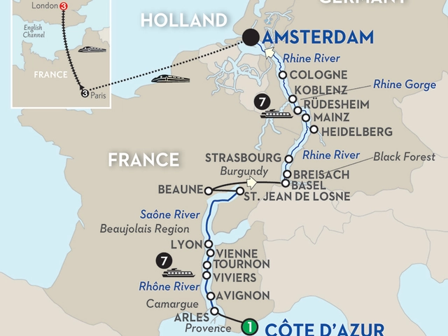 Rhine & Rhône Revealed with Paris & London – Northbound