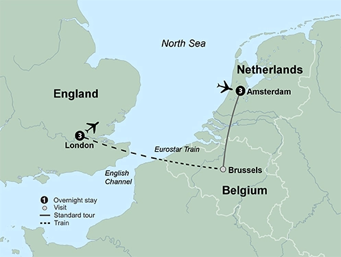 Amsterdam & London