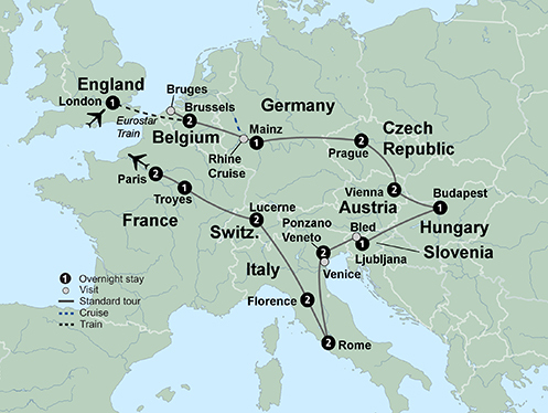 The Complete European Journey