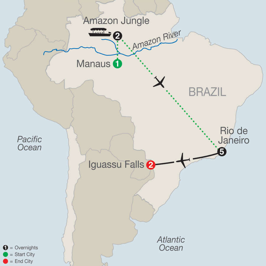 Brazilian Getaway with Brazil's Amazon