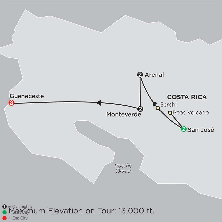 Costa Rica Escape with Guanacaste