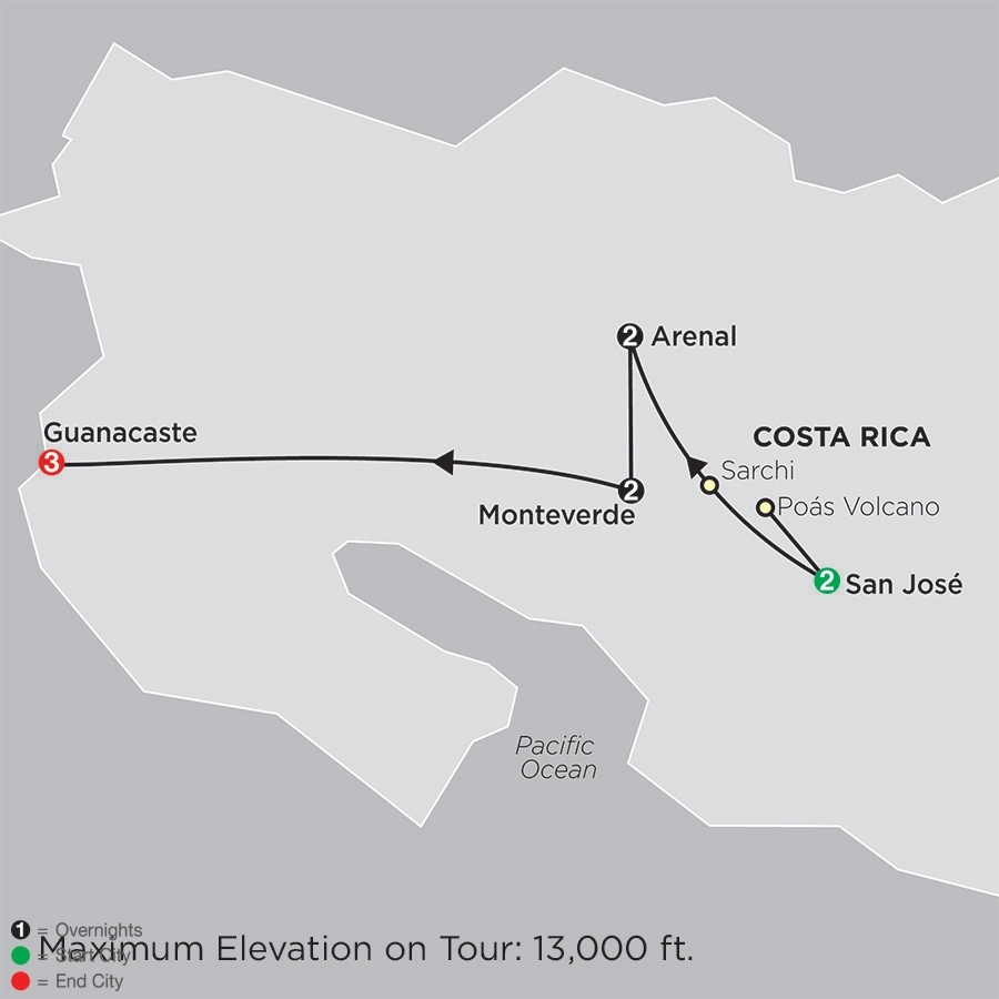 Costa Rica Escape with Guanacaste