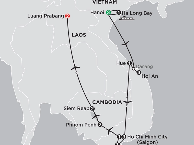 Simply Vietnam with Cambodia and Luang Prabang