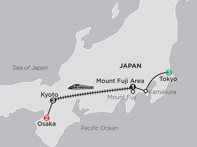 Classic Japan: The Golden Route with Osaka
