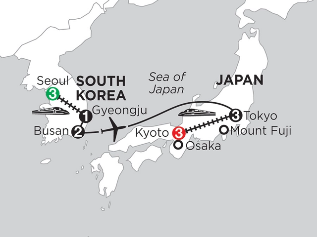 South Korea & Japan Highlights