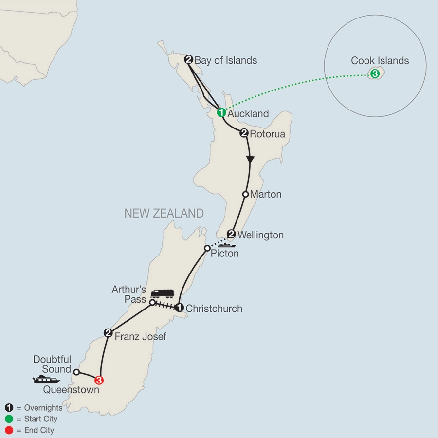 Best of New Zealand with Fiji