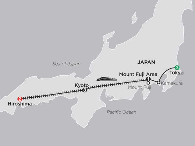 Classic Japan: The Golden Route with Hiroshima