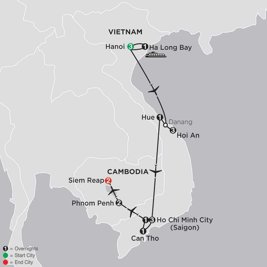 Simply Vietnam with Cambodia