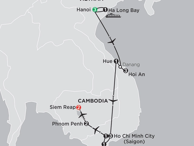 Simply Vietnam with Cambodia