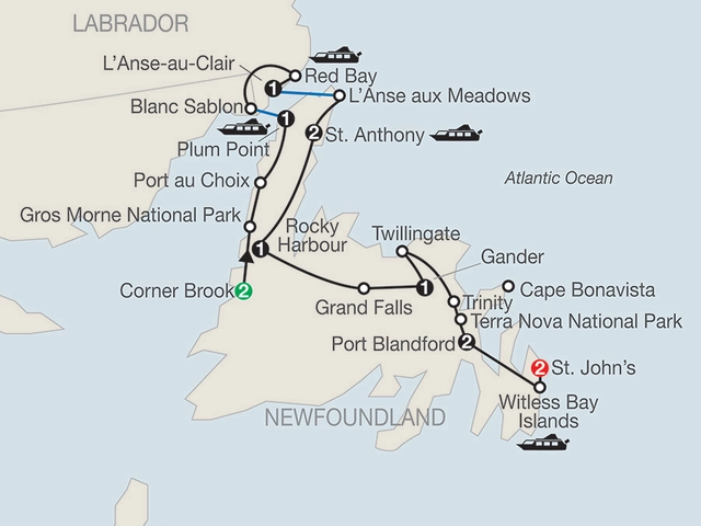 Newfoundland & Labrador with Iceberg Festival