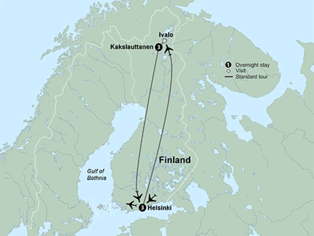 The Northern Lights of Finland