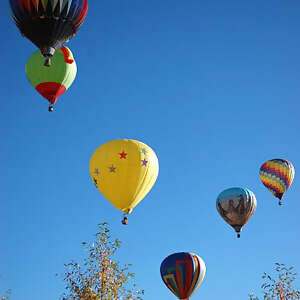 Albuquerque Balloon Fiesta with Santa Fe