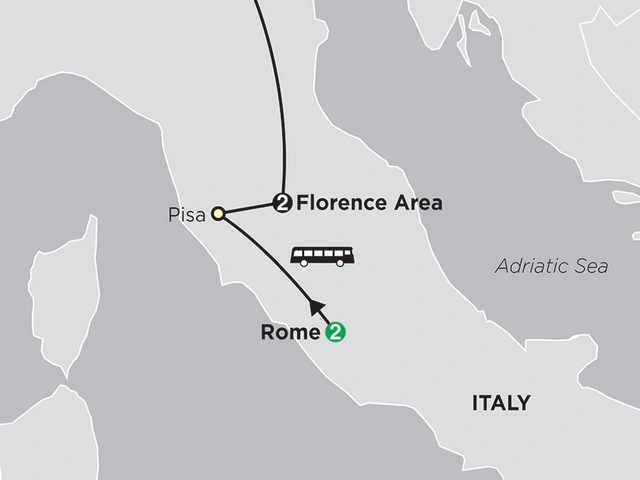 Rome, Florence, Venice