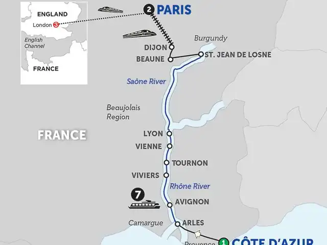 Burgundy & Provence with London For Wine Lovers - Northbound