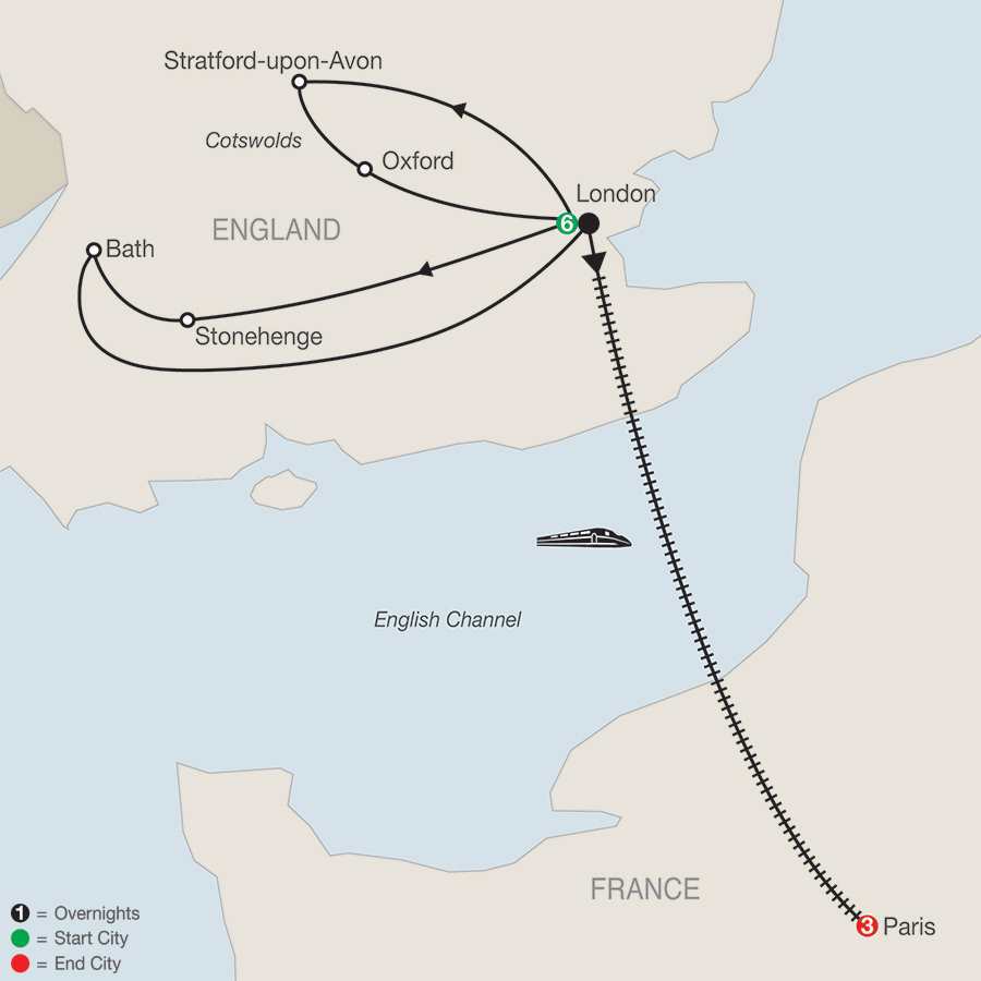 London & Country with Paris