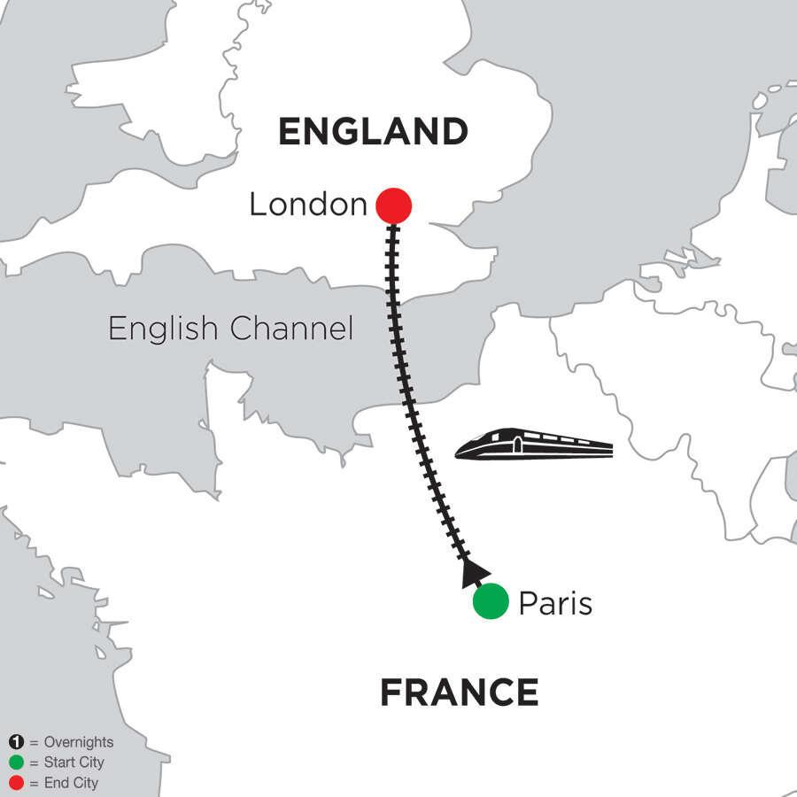 5 Nights Paris & 5 Nights London