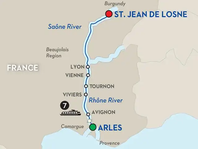 Burgundy & Provence for Wine Lovers - Cruise Only