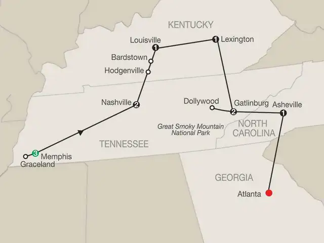 Sights & Sounds of the South with Elvis' 40th Anniversary Celebration