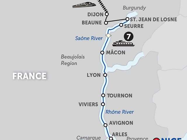 Burgundy & Provence with Aix-en-Provence & Nice for Wine Lovers - Southbound
