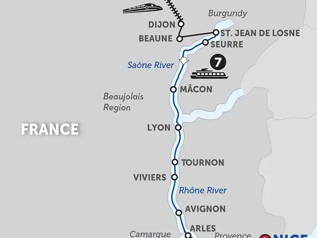 Burgundy & Provence with Aix-en-Provence & Nice for Wine Lovers - Southbound