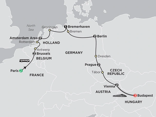 European Capitals with Budapest