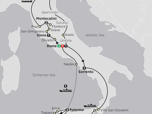 The Splendors of Italy with Sicily