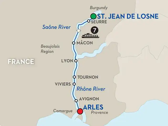 Burgundy & Provence for Wine Lovers - Cruise Only