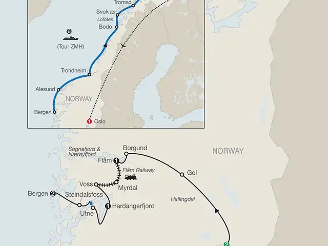 Best of Norway with Cruise