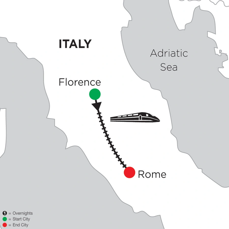 5 Nights Florence & 4 Nights Rome