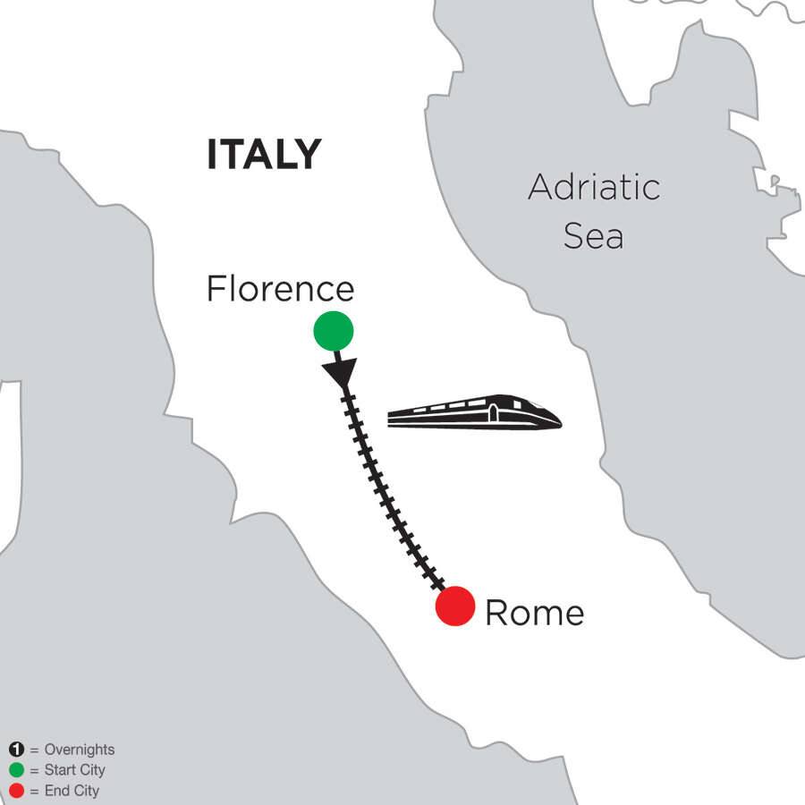 4 Nights Florence & 3 Nights Rome