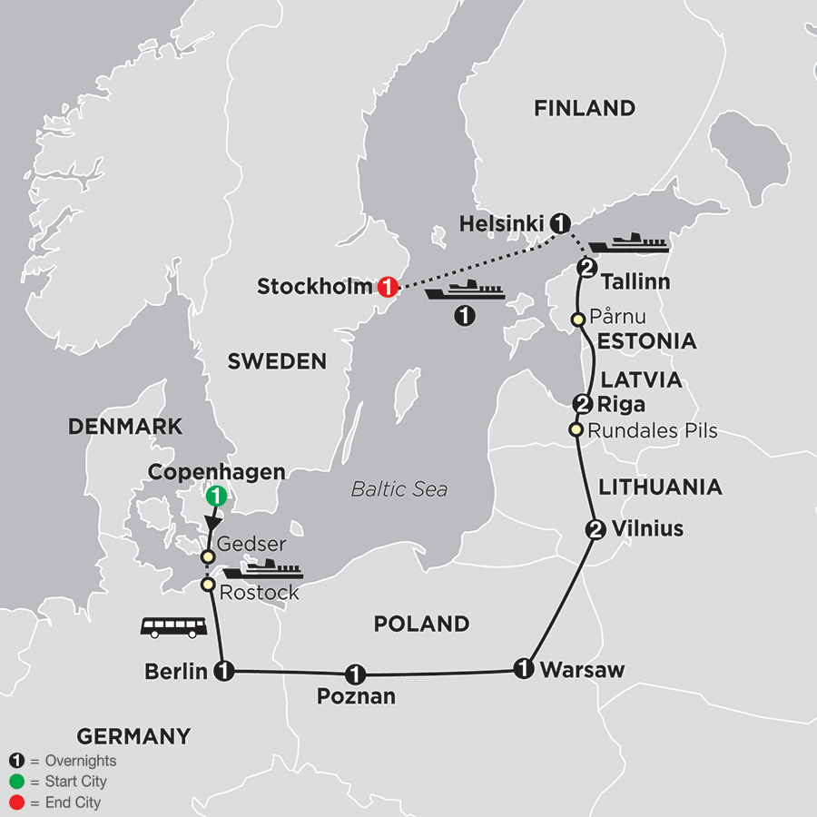 The Baltic States & Scandinavia