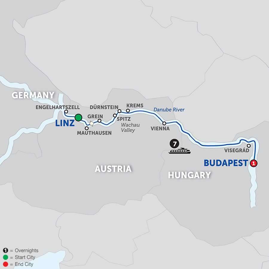 Active Discovery on the Danube - Eastbound