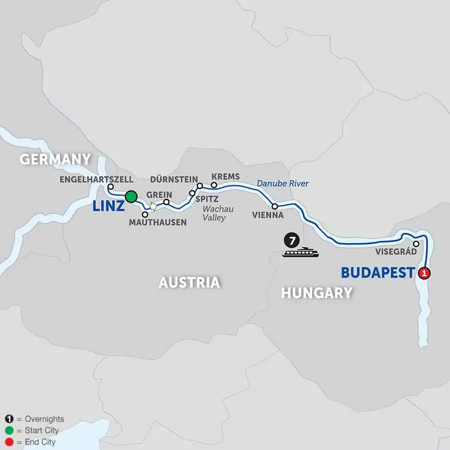 Active Discovery on the Danube - Eastbound