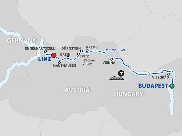 Active Discovery on the Danube – Westbound