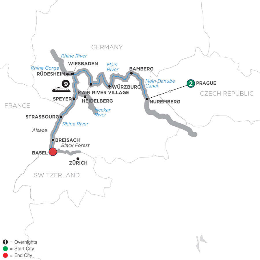Christmastime from Prague to Basel