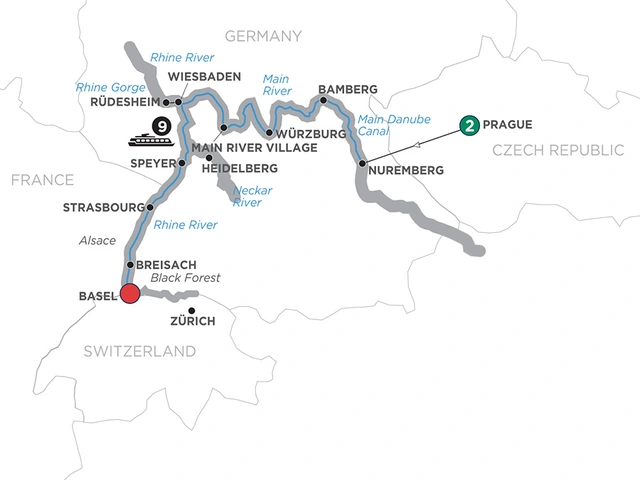 Christmastime from Prague to Basel