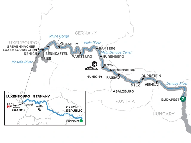 Jewels of Central Europe with 2 Nights Paris – Westbound