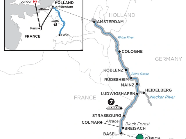 Festive Season on the Romantic Rhine with 2 Nights Paris & 2 Nights London