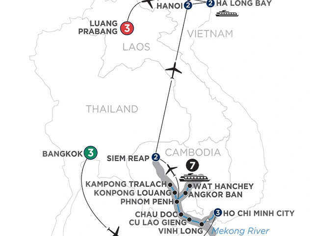 Ultimate Southeast Asia & The Majestic Mekong with Luang Prabang – Northbound